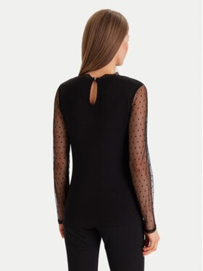 Morgan Bluzka 252-TGLOW Czarny Regular Fit