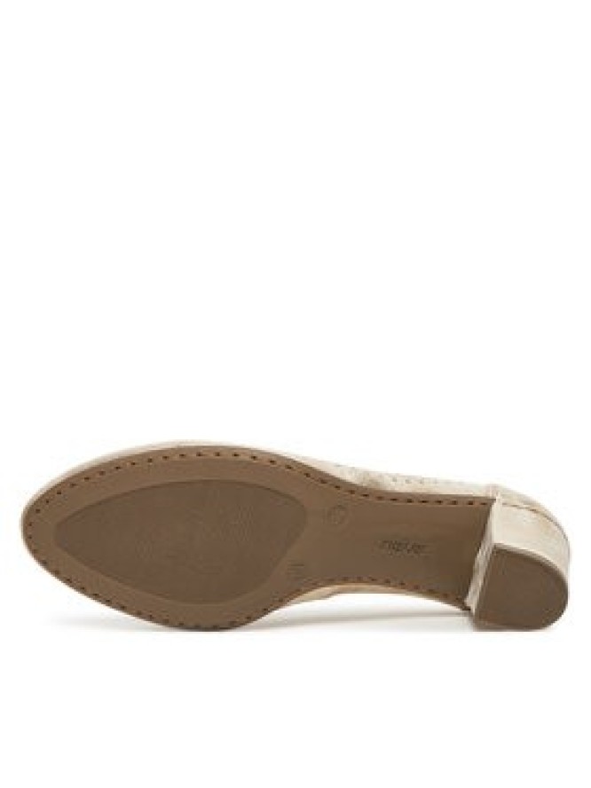 Rieker Czółenka 41057-60 Złoty