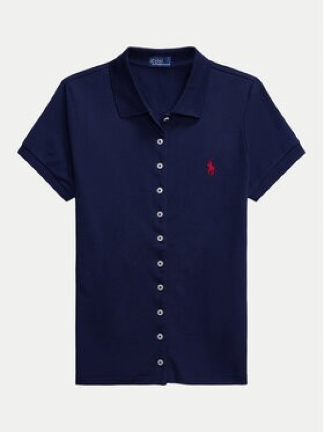 Polo Ralph Lauren Koszula 211939272001 Granatowy Slim Fit
