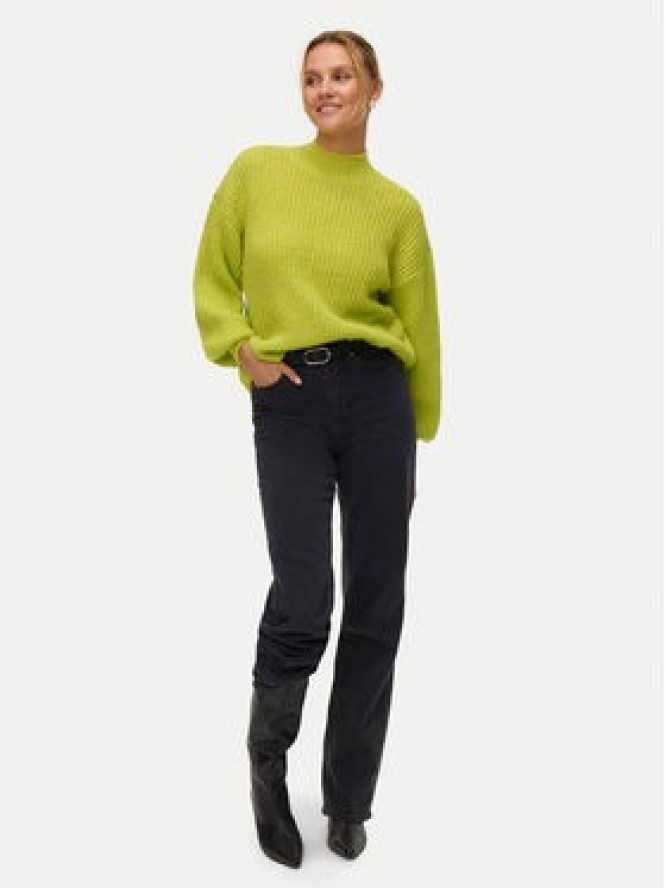 Vero Moda Sweter Ellie 10346753 Żółty Oversize