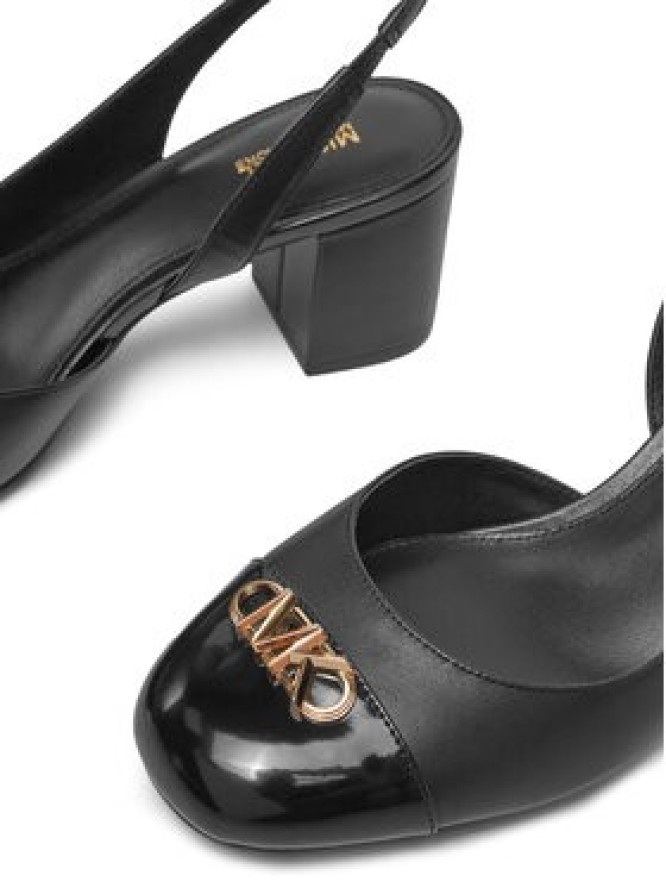 Michael Kors Czółenka Perla Flex Toe Cap Pump 40R5PLMP1L Czarny