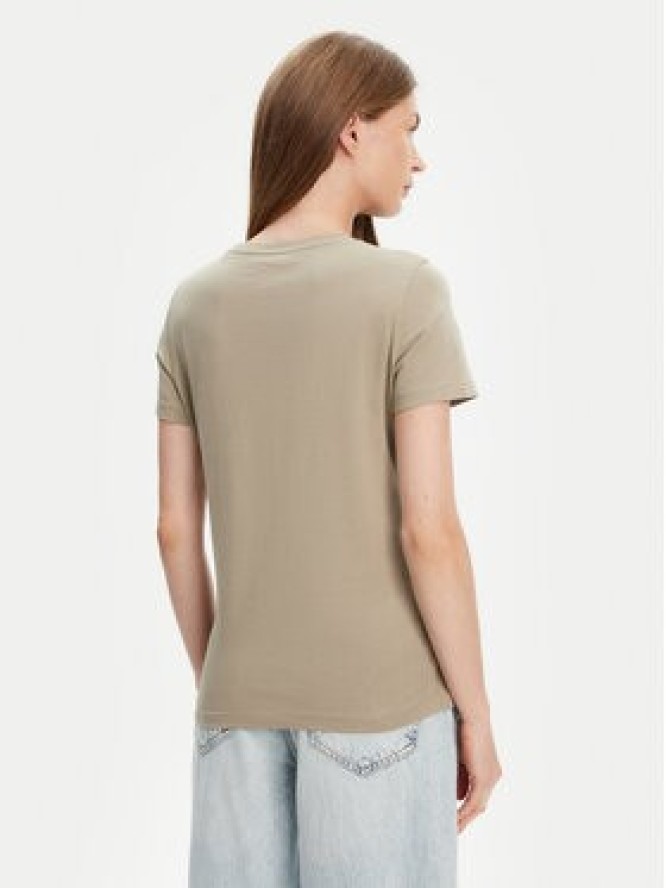 Guess T-Shirt W5YI40 I3Z14 Zielony Regular Fit