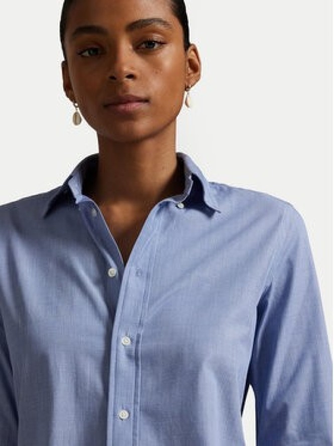 Polo Ralph Lauren Koszula 211941509004 Błękitny Slim Fit