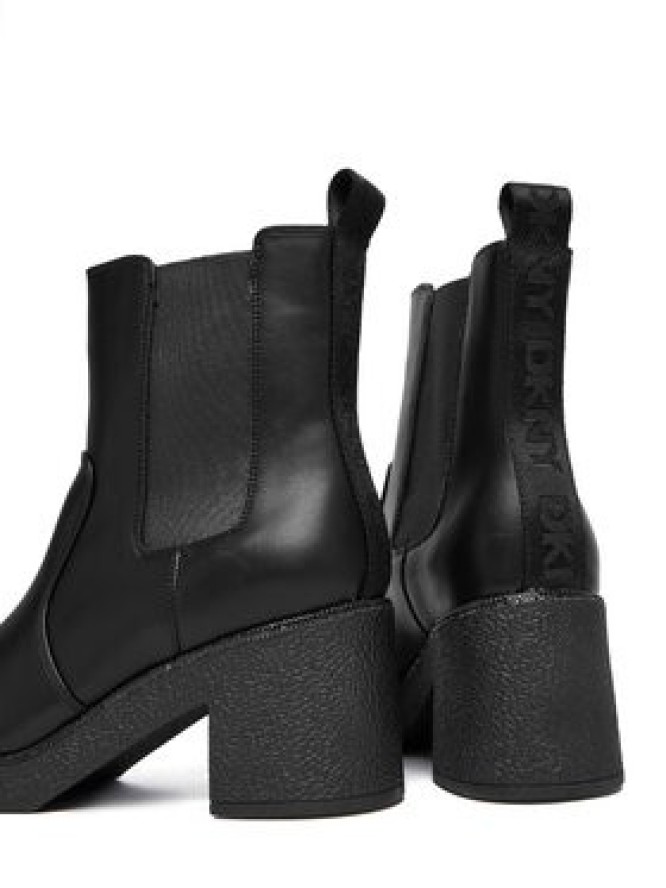 DKNY Botki Teenie Platform BO K4500741 Czarny