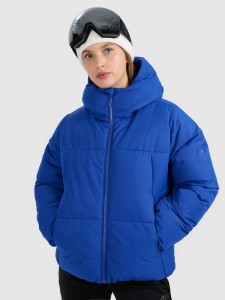 4F Kurtka narciarska membrana 5000 damska - niebieska XS