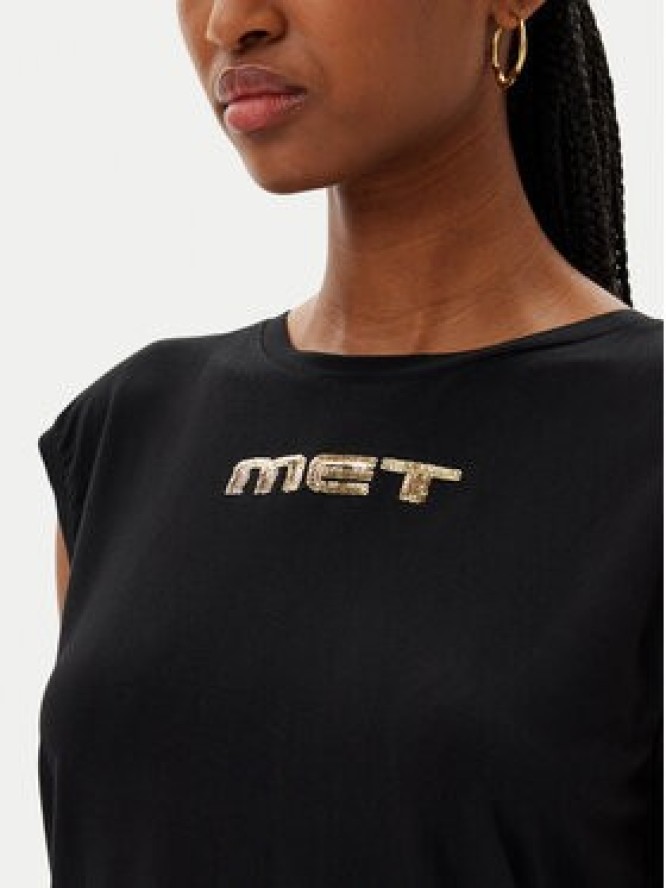 MET Bluzka M10 304TP Czarny Regular Fit