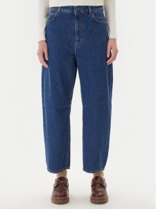 Weekend Max Mara Jeansy Douglas 2525186022 Granatowy Baggy Fit