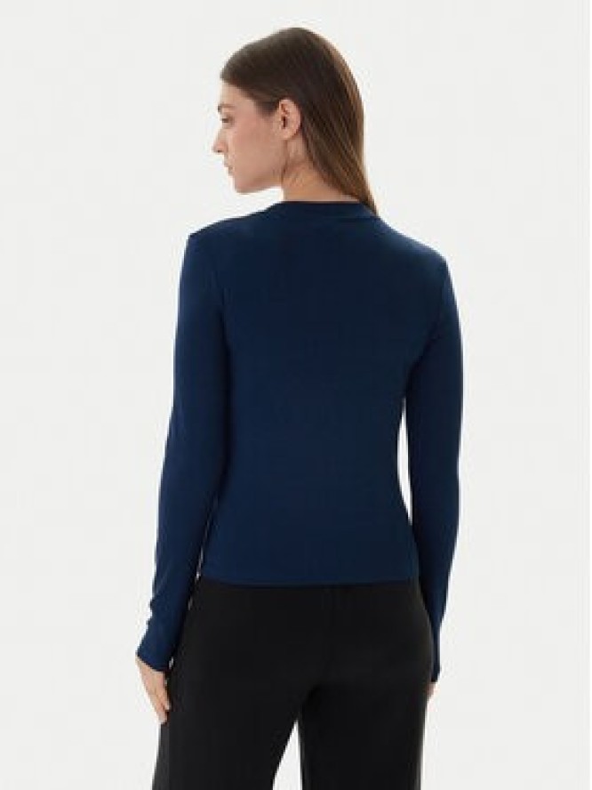Guess Bluzka V6RI00 KD741 Granatowy Slim Fit