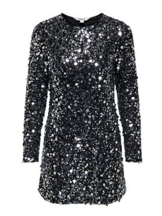 ONLY Sukienka koktajlowa Anika 15358384 Czarny Loose Fit