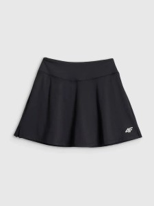 Spódnica treningowa damska ze spodenkami czarna 4F Czarny XS