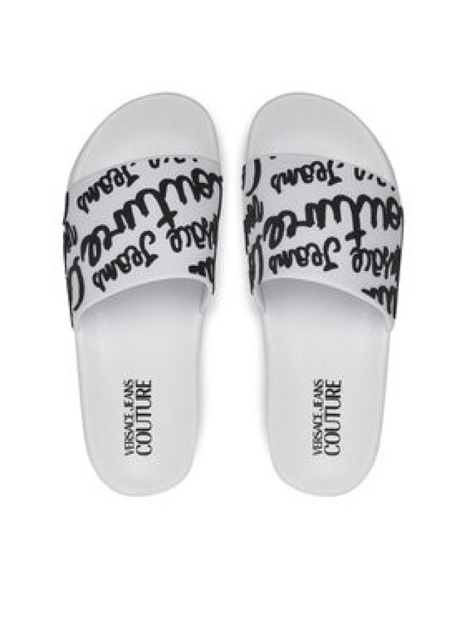 Versace Jeans Couture Klapki 78VA3SQ1 Biały