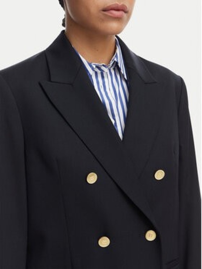 Tommy Hilfiger Marynarka WW0WW50784 Granatowy Relaxed Fit