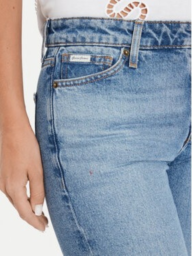 Guess Jeans Jeansy W4YA98 D5CC5 Niebieski Straight Fit
