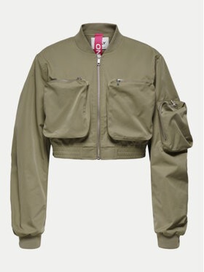 ONLY Kurtka bomber Saga 15336303 Zielony Regular Fit