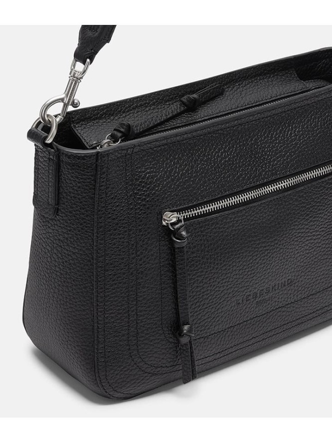 Liebeskind Berlin Skórzana torebka "Brooke M" w kolorze czarnym - 31 x 22 x 11 cm rozmiar: onesize