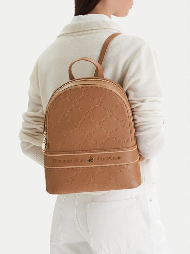 Beverly Hills Polo Club Plecak EO-BHPC-L-014-09 Brązowy