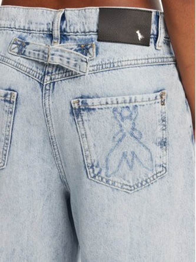 Patrizia Pepe Jeansy 2P1697/D070-CA61 Niebieski Wide Leg