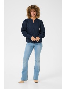 Kaffe Bluzka w kolorze granatowym rozmiar: 38