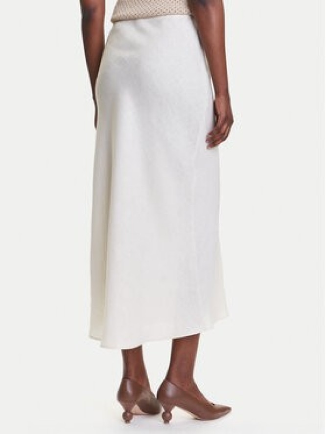 Marella Spódnica midi Desio 2515101032 Biały Regular Fit