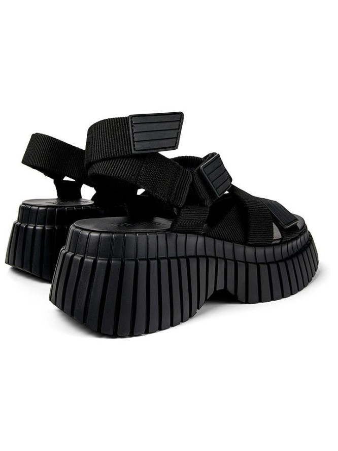 Camper Sandały w kolorze czarnym na obcasie rozmiar: 40