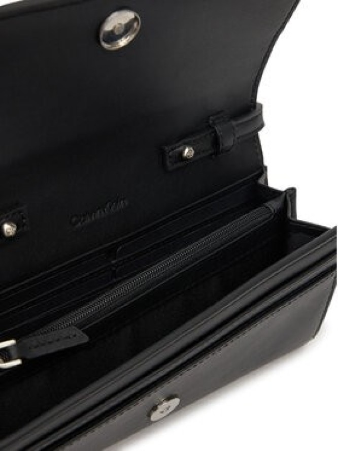 Calvin Klein Torebka Ck Woven Convertible Wallet Bag K60K612970 Czarny