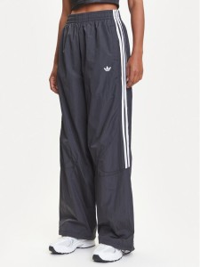 adidas Spodnie dresowe adicolor Teamgeist JD0256 Czarny Oversize