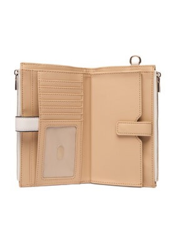 Guess Portfel Melinda Logo Slg SWJP99 02157 Écru