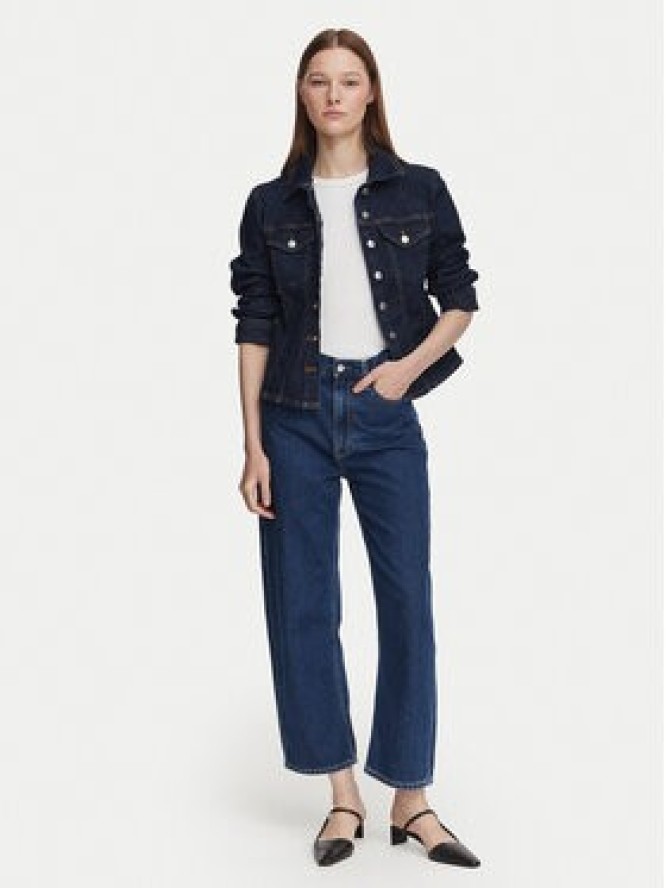 Calvin Klein Jeans Koszula jeansowa LV047G749G Granatowy Slim Fit