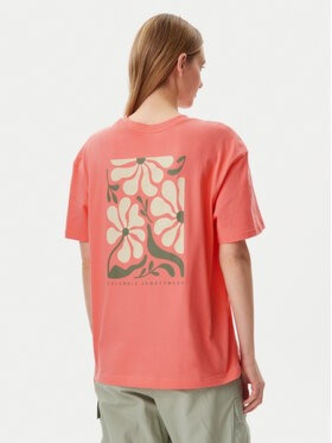 Columbia T-Shirt Rolling Bend™ Graphic 2120031 Różowy Oversize