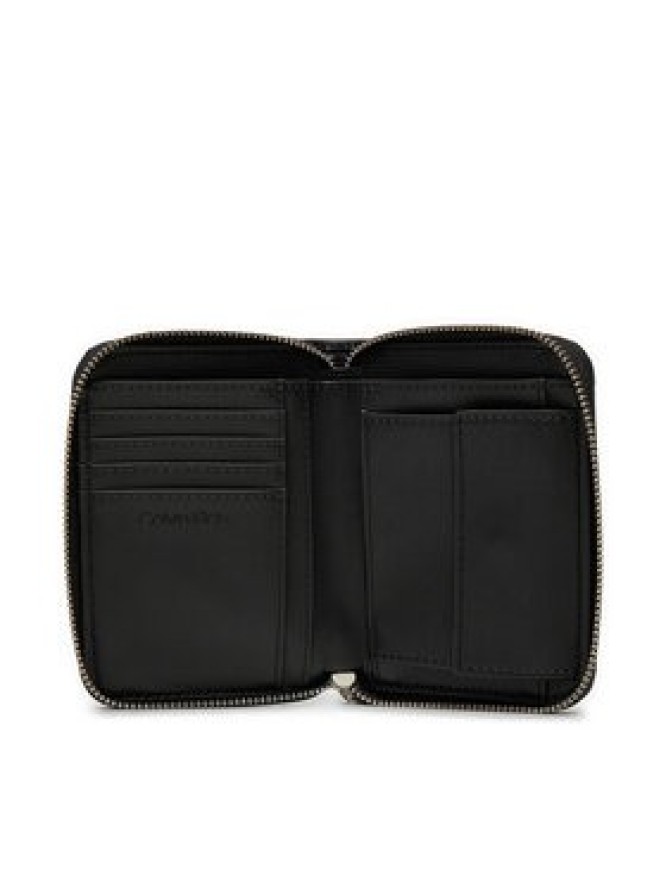 Calvin Klein Portfel Mini Line Quilt Md Zip Around K60K613064 Czarny