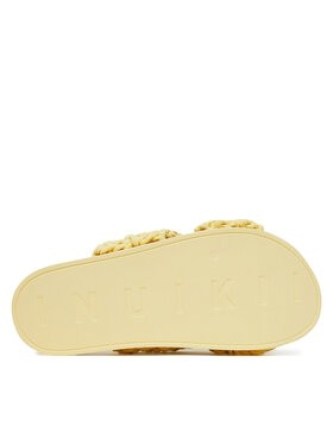 Inuikii Klapki Woven Stones 70104-106 Żółty