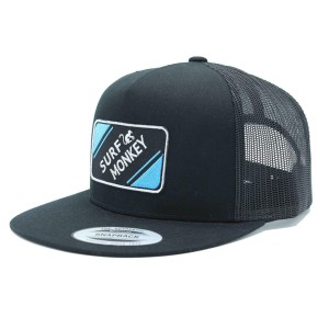 Czapka typu trucker / dla dorosłych / rozmiar uniwersalny (czarno-niebieski)