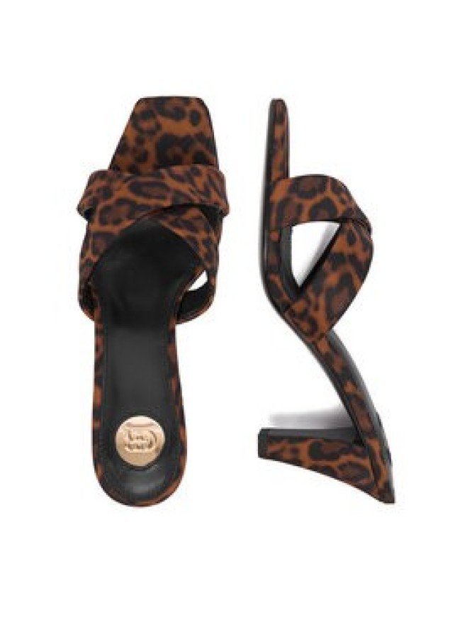 GINO ROSSI Klapki EO-GL95F-970 Brązowy