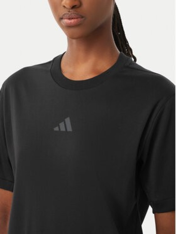 adidas T-Shirt Z.N.E. KF6357 Czarny Regular Fit