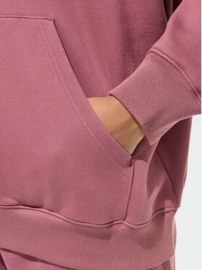 adidas Bluza Essentials Oversized Fleece Hoodie KT2272 Różowy Regular Fit