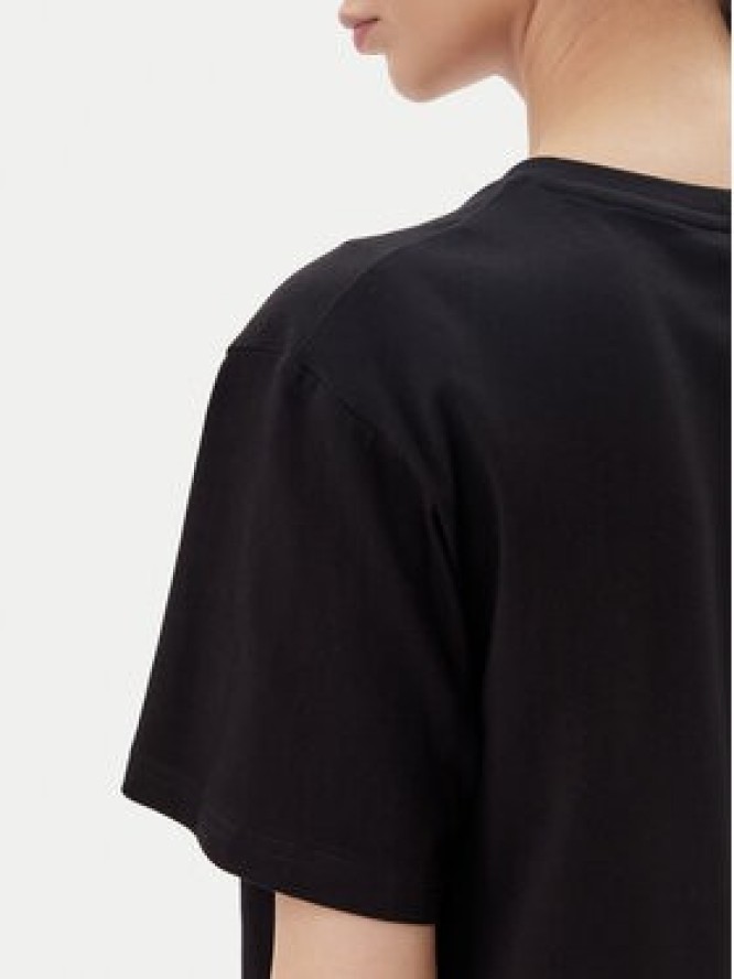 EA7 Emporio Armani T-Shirt 7W000029 AF10373 UC001 Czarny Loose Fit