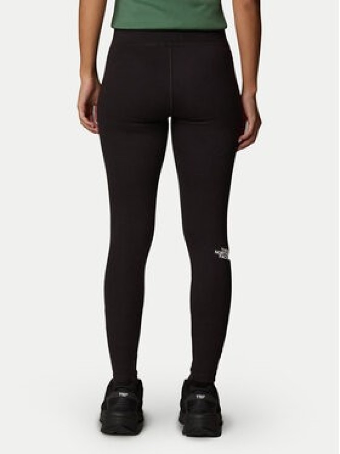 The North Face Legginsy Simple Dome NF0A8C1X Czarny Slim Fit