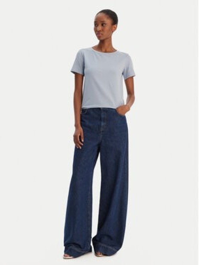 Weekend Max Mara T-Shirt Multib 2615971021 Błękitny Regular Fit