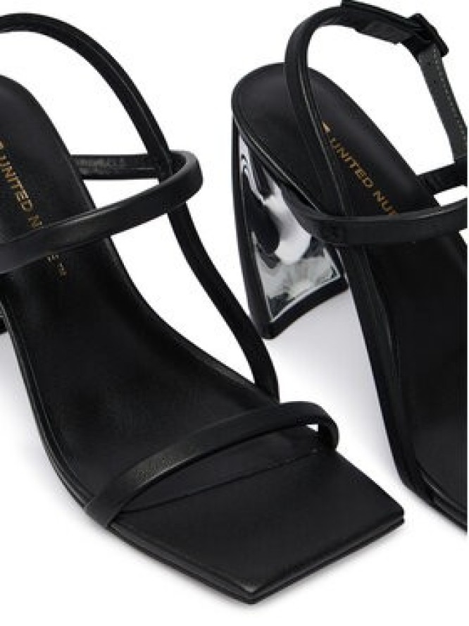 United Nude Sandały Zuma Strappy Hi 110100116 Czarny