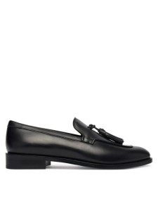 Max Mara Loafersy 2614521411600 Czarny