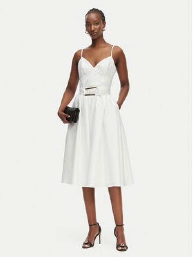 Marciano Guess Sukienka koktajlowa G6GK46 W1925 Biały Regular Fit