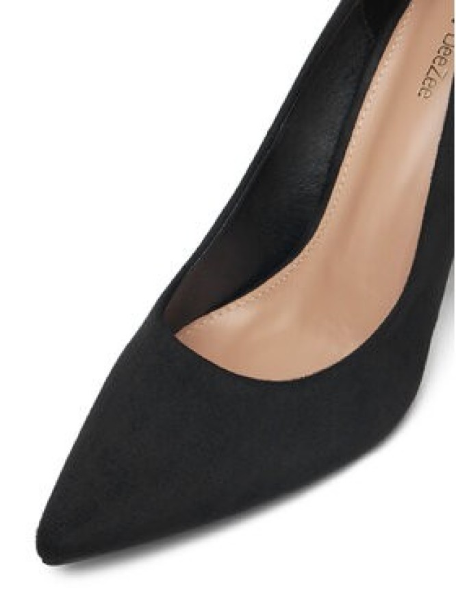 DeeZee Czółenka F-DY-9855-1 Czarny