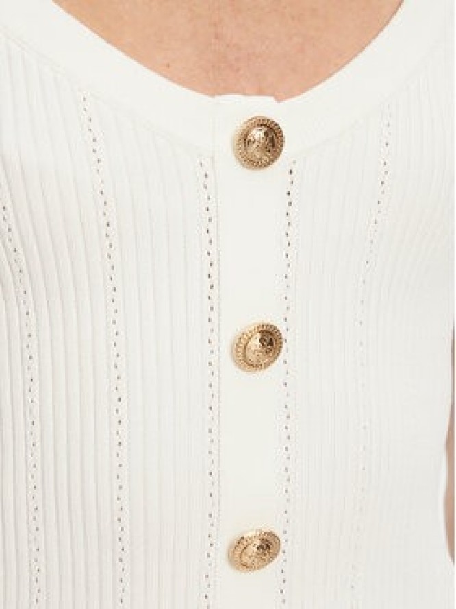 Guess Top W5YR10 Z0130 Biały Regular Fit