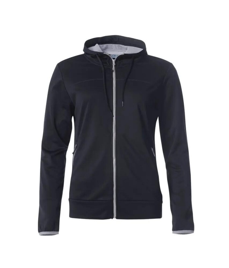 clique Ottawa Women kurtka z kapturem z poliestru dark navy