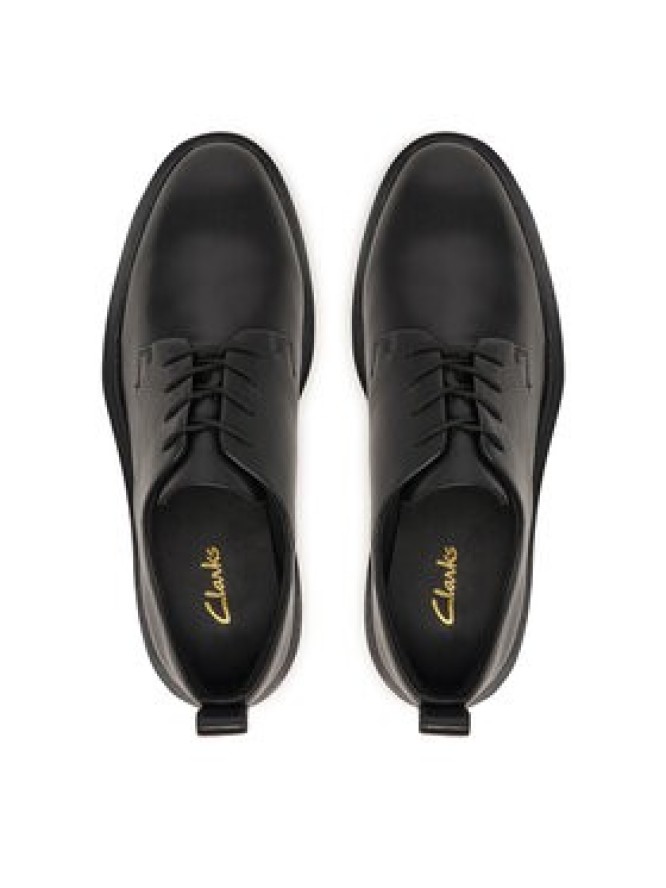 Clarks Oxfordy Previa Lace 26327263 Czarny
