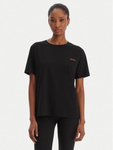 HUGO T-Shirt 50555634 Czarny Relaxed Fit