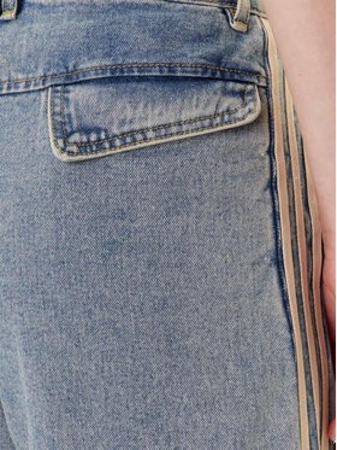 adidas Jeansy Premium Essentials JY2868 Niebieski Wide Leg