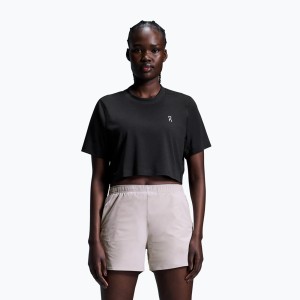 Koszulka treningowa damska On Train-T Crop black