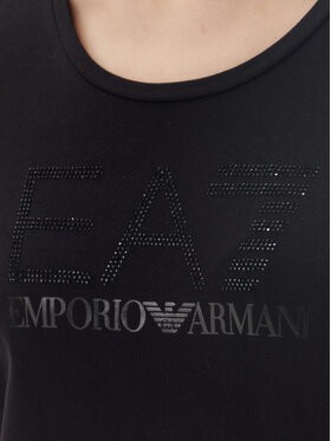 EA7 Emporio Armani T-Shirt 7W000094 AF10373 UC001 Czarny Slim Fit