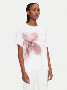 Marciano Guess T-Shirt Ss tshirt kim Biały Regular Fit